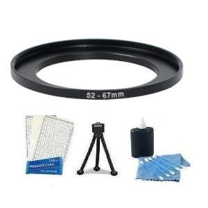  Lens Accessory Kit includes 52 67mm Step Up Adapter Ring 