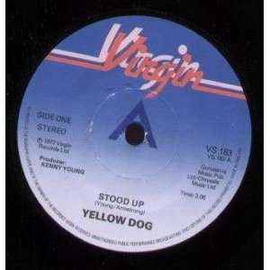  STOOD UP 7 INCH (7 VINYL 45) UK VIRGIN 1977 YELLOW DOG 
