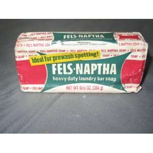  Antique Fels Naptha Heavy Duty Laundry Bar Soap 