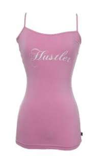  Hustler Apparel TABLE DANCE Womens Cami in Pink Clothing