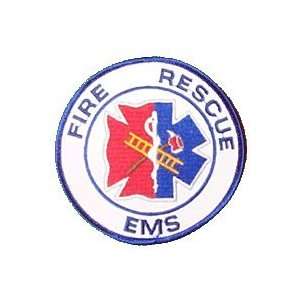  Fire Rescue EMS Star Cross Patch 