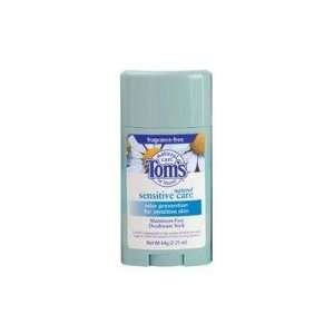 Toms Of Maine Natural Deodorant Stick Sensitive Care Fragrance Free 2 