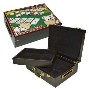  500 Chip Poker Case with Full Color High Quality Graphics 