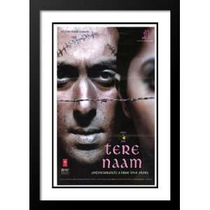 Tere Naam 20x26 Framed and Double Matted Movie Poster   Style A   2003