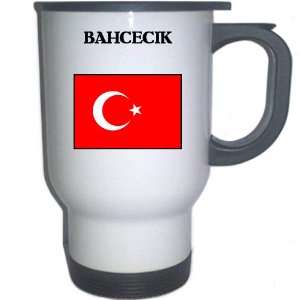  Turkey   BAHCECIK White Stainless Steel Mug Everything 