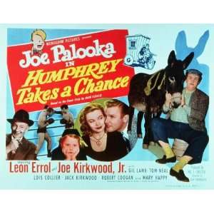  Joe Palooka in Humphrey Takes a Chance Movie Poster (11 x 