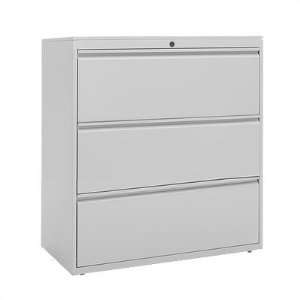  12 Receding Door Lateral File with Three Roll Out Shelves 