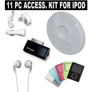  Kensington Pico FM Transmitter + 3 in 1 iPod Charger Kit Home/Travel 