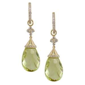   Quartz and Diamond Earrings   Wear 2 Ways Judy Mayfield Jewelry