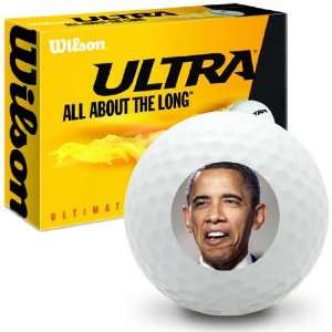  Obama Yuck   Wilson Ultra Ultimate Distance Golf Balls 