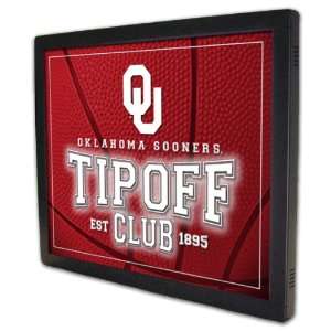 Oklahoma Sooners Tipoff Club Backlit Team Panel Sports 