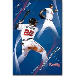  Atlanta Braves Jason Heyward Sports Poster Print   22x34 