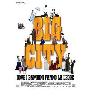 Big City Poster Italian 27x40 Vincent Valladon Paolina Biguine J?r?my 