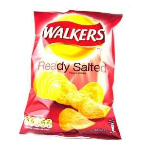 Walkers Ready Salted Crisps 12 Pack 300g  Grocery 