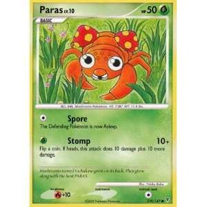    Pokemon Supreme Victors #119 Paras Common Card Toys & Games