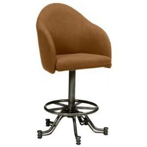  Tempo 30 Inch Webster Tilt Swivel Bar Stool with Arms 