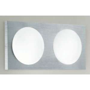  Zaneen Lighting D2 3031 Dome Wall Sconce, Silver