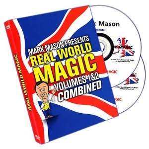  Magic DVD Real World Magic (2 DVD Set) by Mark Mason and 