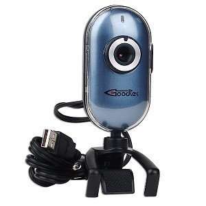  Goodtec iCam USB 300K Webcam w/Microphone (Blue 