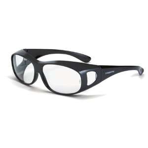 Crossfire 3114 OG3 Over the Glass Safety Glasses Clear Lens   Shiny 