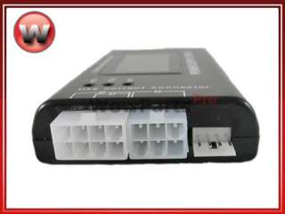 PC 20/24 Pin SATA ITX ATX BTX LCD Power Supply Tester  