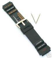 22mm Watch Band Black Rubber for Casio,Timex 1118  