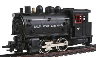   Locomotive Engine B & O Dockside 0 4 0T Lighted Life Like 433 8301