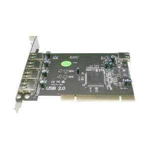  New ST Lab PCI 4+1 Ports USB 2.0 card Electronics