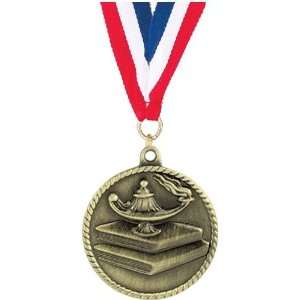  Academics and Scholastic Medals   2 inches Sculptured Die 