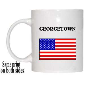  US Flag   Georgetown, Texas (TX) Mug 