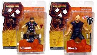 GOONIES FIGURE SET OF 2 WITH CHUNK & SLOTH  