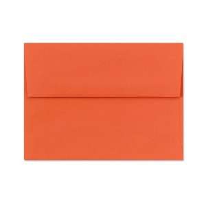  A7 Invitation Envelopes (5 1/4 x 7 1/4)   Bright Orange 