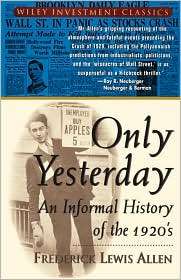 Only Yesterday, (0471189529), Allen, Textbooks   