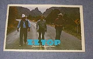 1976 W W Texas Tour P.R. Pack & Book more ZZ n my store  
