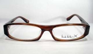 NICOLE MILLER Women MODE DU JOUR Eyeglass Frame BROWN  