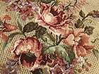 23 Preworked Needlepoint Canvas Red Rose New Large  