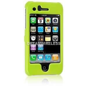  Green RUBBER FEEL Crystal Case Snap On Cover Hard Case 