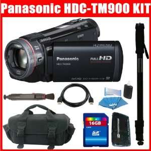  Panasonic HDC TM900K HDCTM900 K 3 MOS 3D Compatible Camcorder 