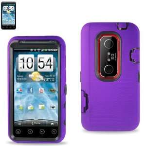   Protector) for the SPRINT EVO 3D  PURPLE Cell Phones & Accessories