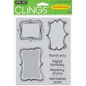  Frame Message   Cling Rubber Stamps Arts, Crafts & Sewing