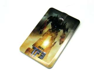 NEW Transformers credit card size personal  player for1 8G TF Card 