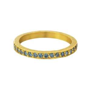 Yossi Harari Jane Blue Diamond Band Ring