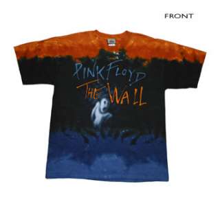 Pink Floyd   Run Like Hell Tie Dye T Shirt  