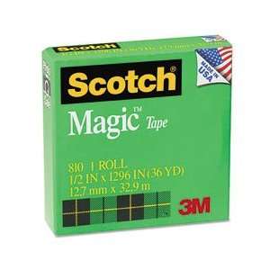  Scotch Magic Tape, 1/2 x 1296