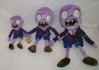 Brand new Plants Vs Zombies (PVZ) Purple head Zombie 9 soft toy 