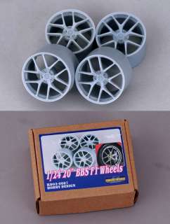 HD03 0087 1/24 20’BBS F1 Wheels(Resin+Metal Parts)  