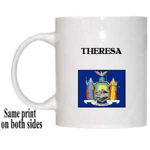    US State Flag   THERESA, New York (NY) Mug 