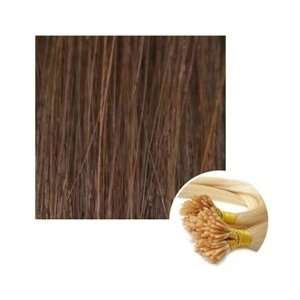   18 I Link Remy Hair Extension #3R Darkest Brown with Auburn Beauty