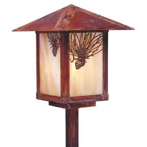  Evergreen Craftsman Landscape Light   21.5 inches tall 