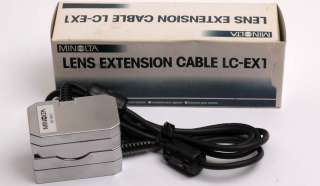 Minolta Lens Extension Cable LC EX1 for Dimage EX   